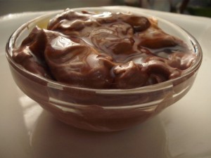 מוס שוקולד שיש קרם גבינה-פירגה