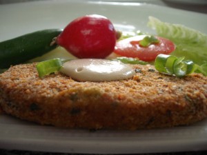 שניצל ירקות אפוי קריספי