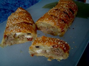 כרוכיות גבינה עם טונה